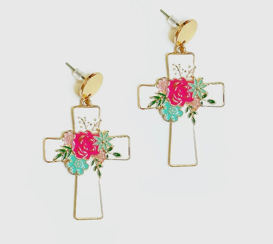 Floral Cross