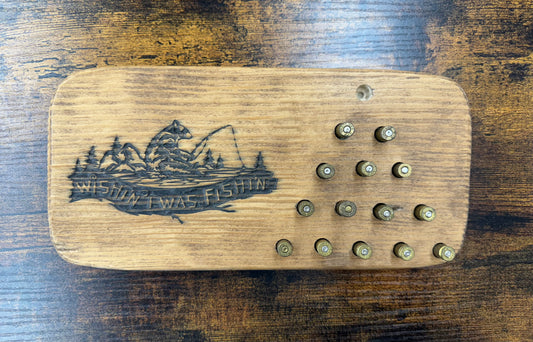 Fishing peg board