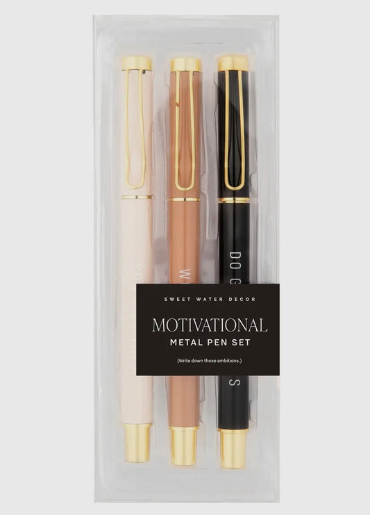 Motivational pen set