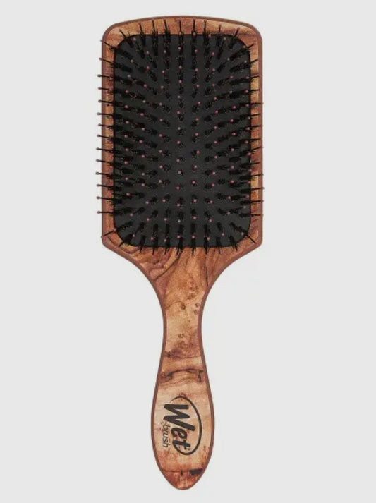 Paddle brush wood grain