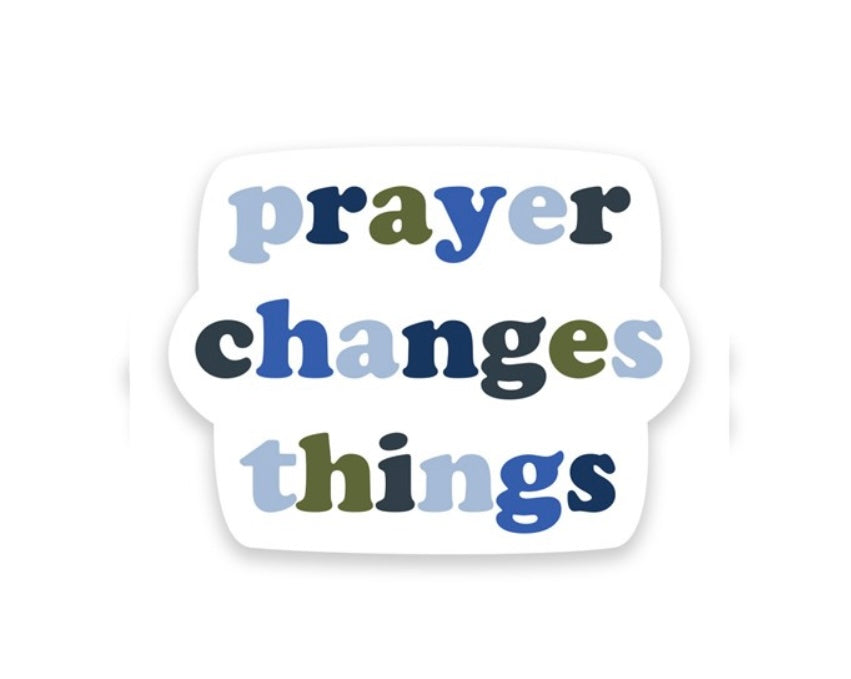 PRAYER STICKER