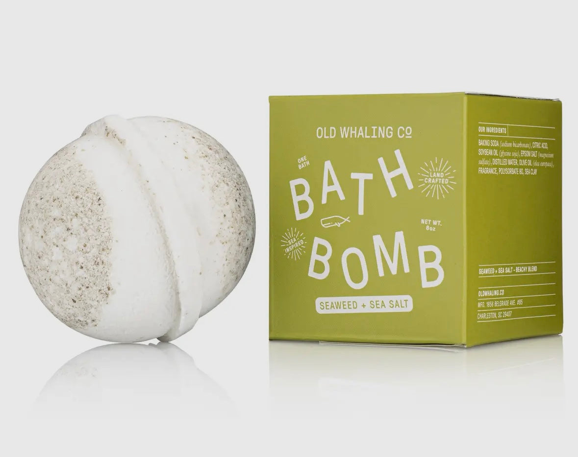 Old whaling bath bombs