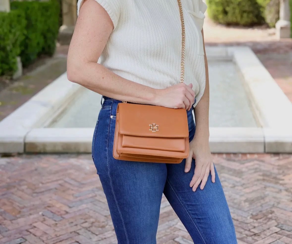 Dawn crossbody Camel