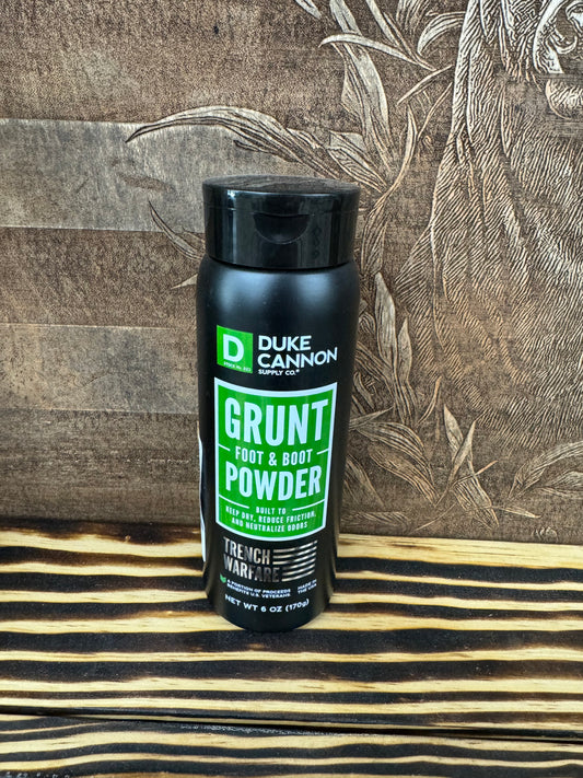Grunt foot and boot powder