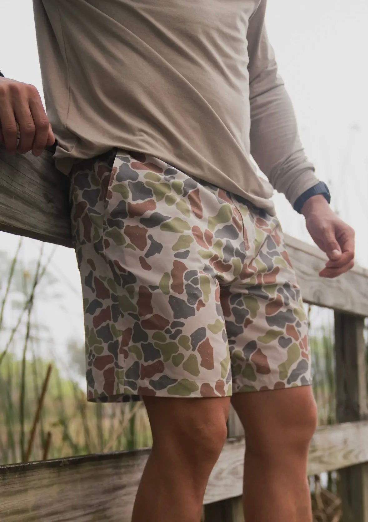 Driftwood Camo short