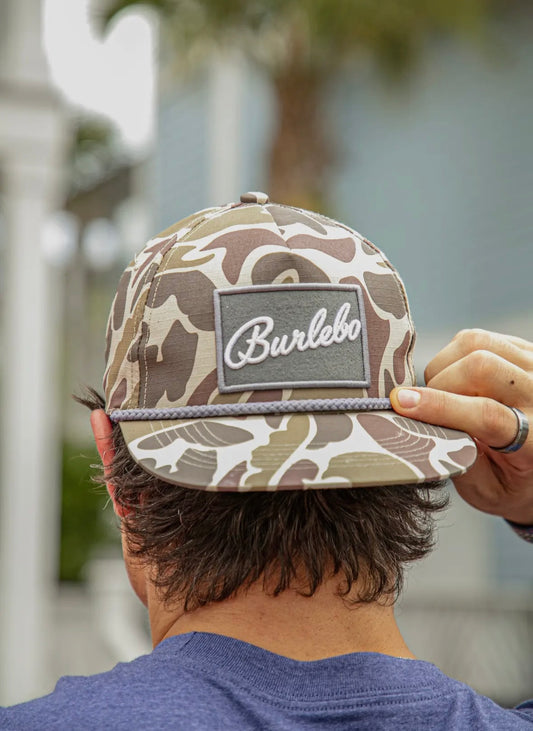 Burlebo Camo patch hat