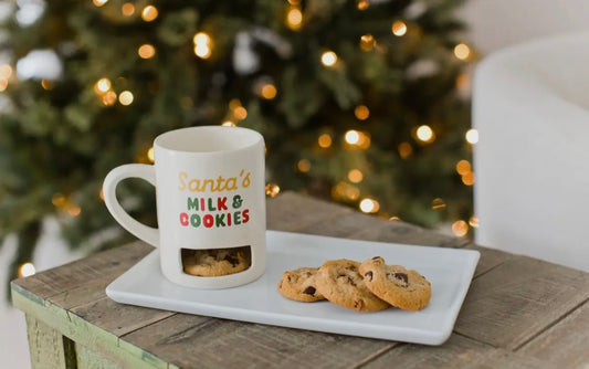 Milk and cookies mug